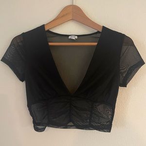 Mesh Black Top